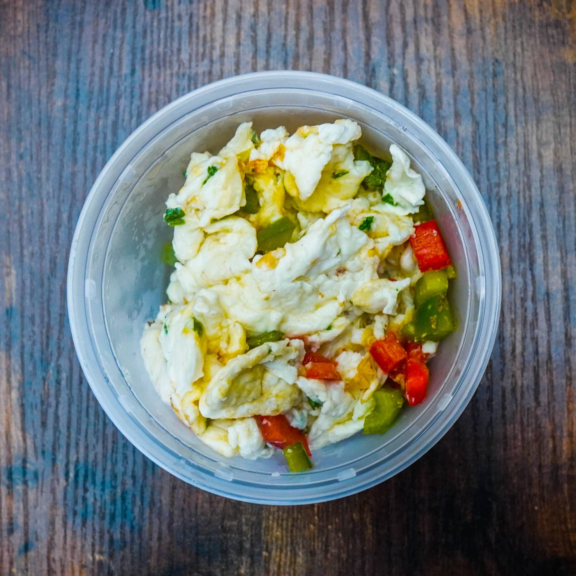 SCRAMBLED EGG WHITES W/ VEGGIES GF