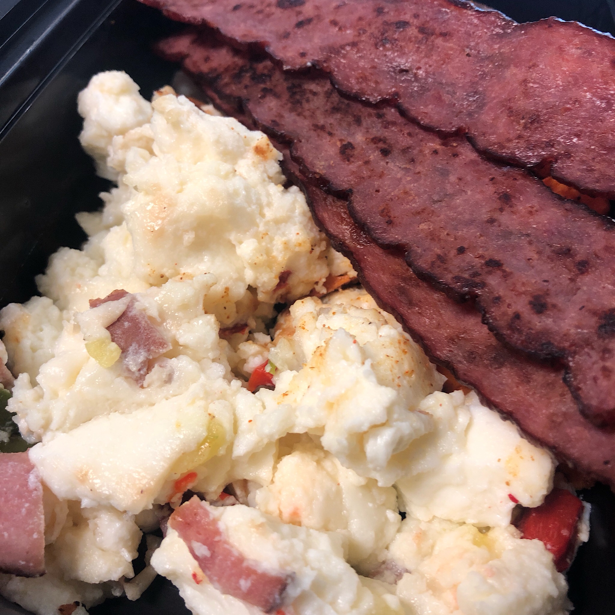 Scrambled Egg Whites with Turkey Bacon