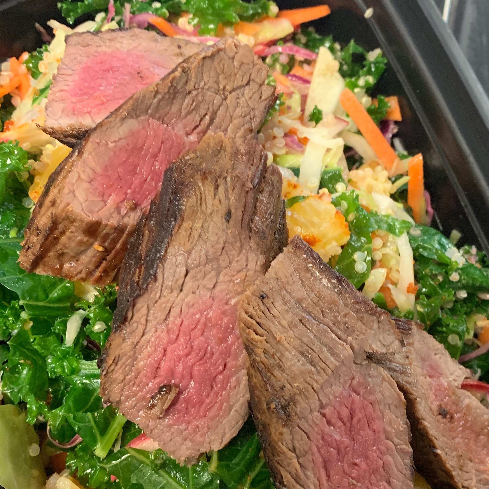 Veggie Power Bowl with Steak