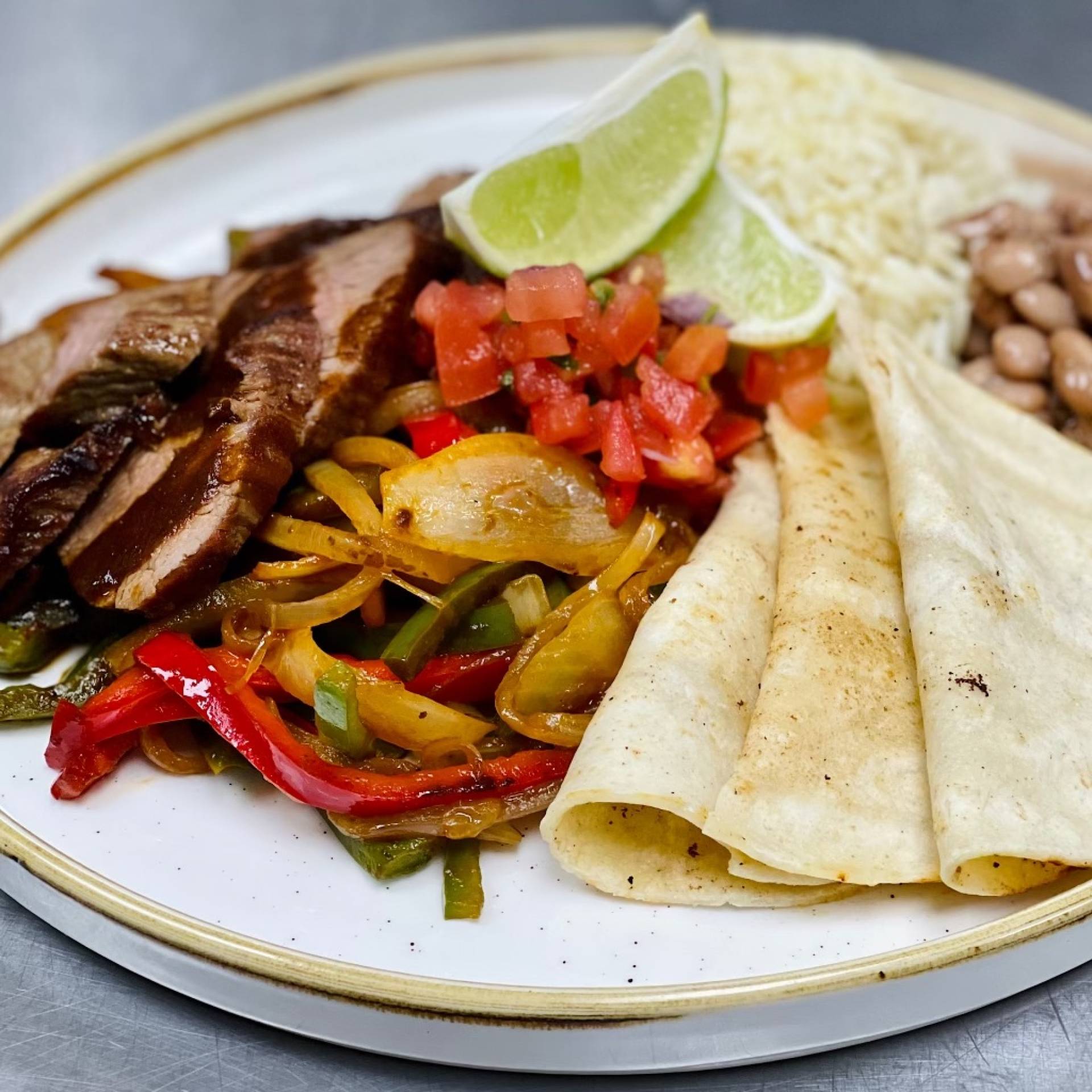 Fajitas with Grilled Steak LOW CARB