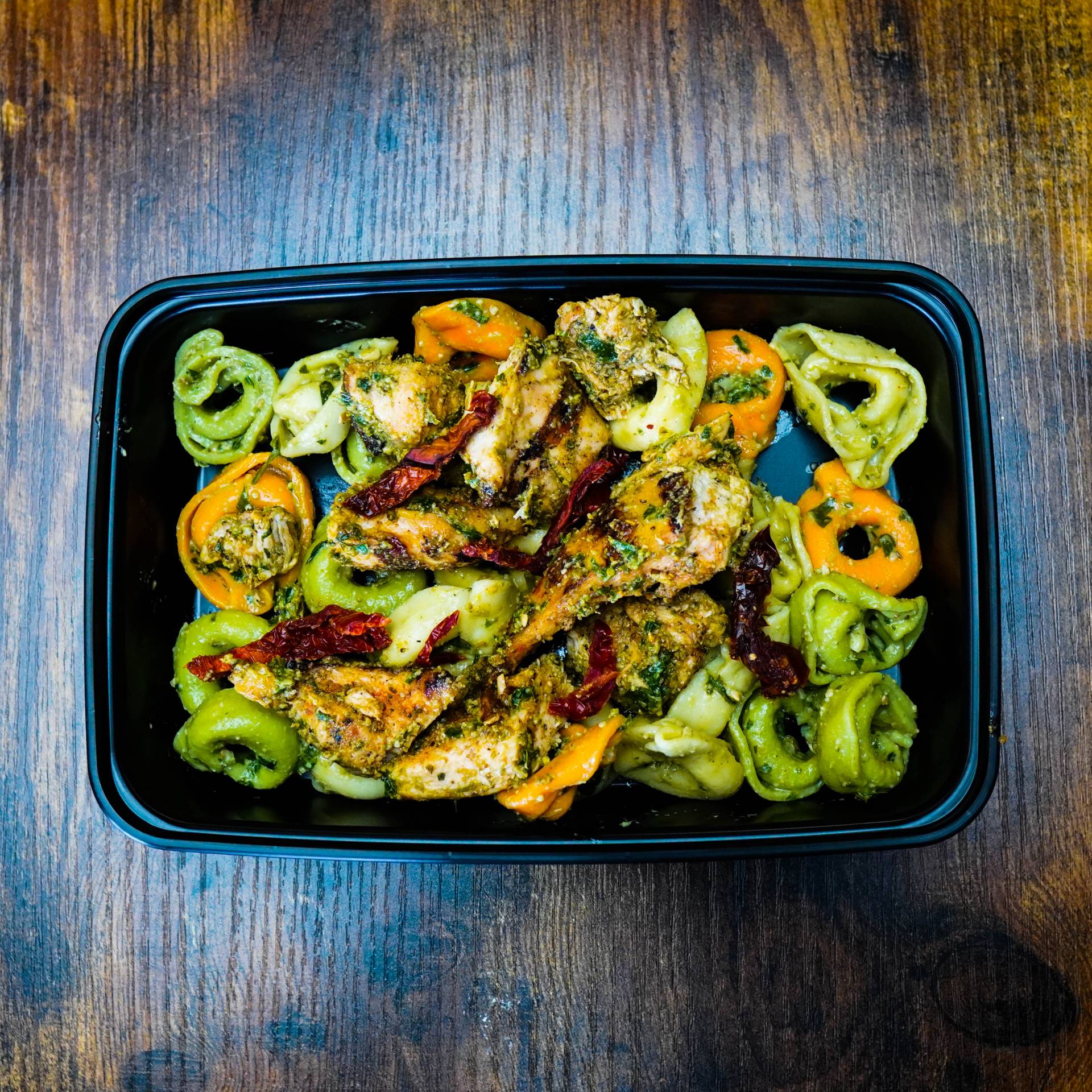 Pesto 5 Cheese Tortellini with Grilled Chicken Pesto 5 Cheese Tortellini with Grilled Chicken