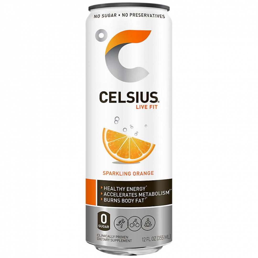 BEVERAGE CELCIUS SPARKLING ORANGE