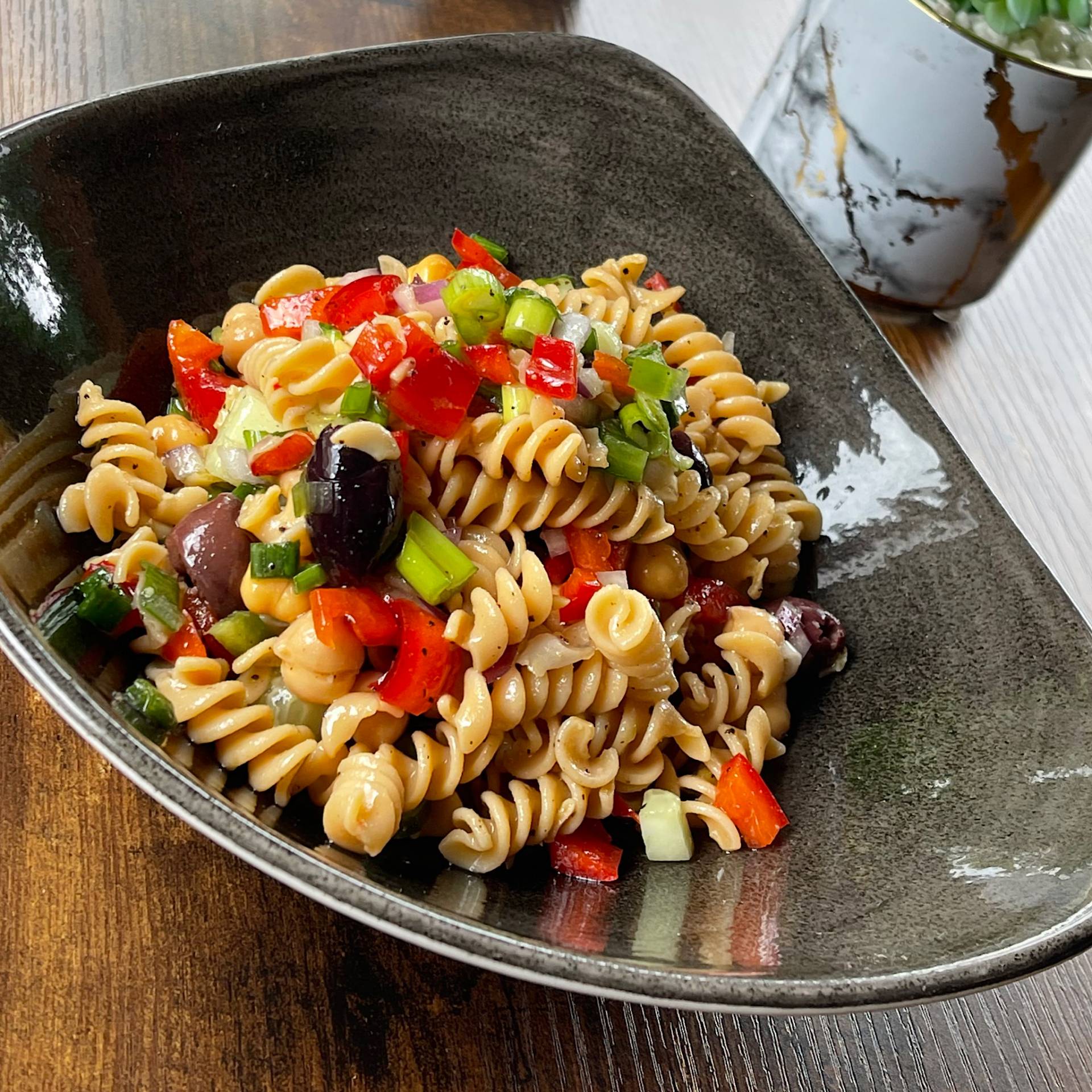 Chick Pea Pasta Salad (PINT) Chick Pea Pasta Salad (PINT)