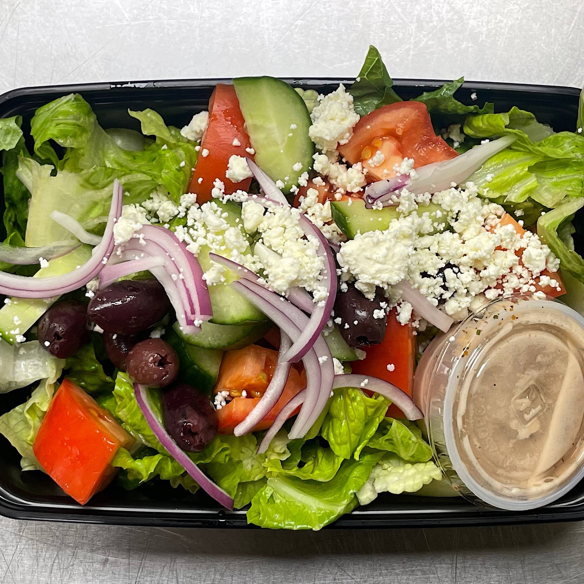 * GREEK SALAD (GF) * GREEK SALAD (GF)
