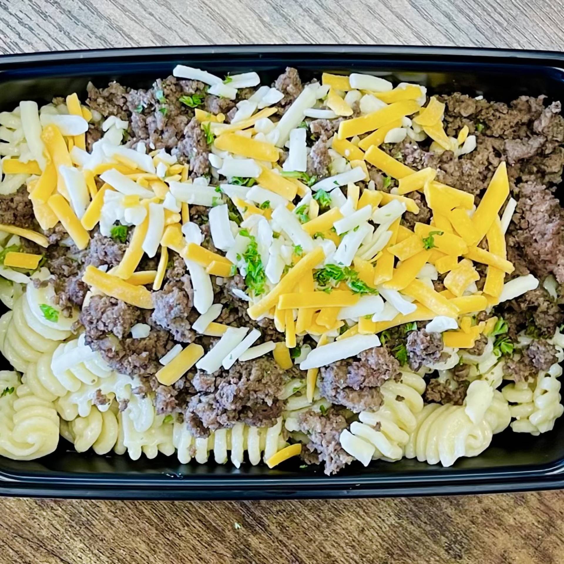 VERMONT CHEDDAR & BEEF MAC