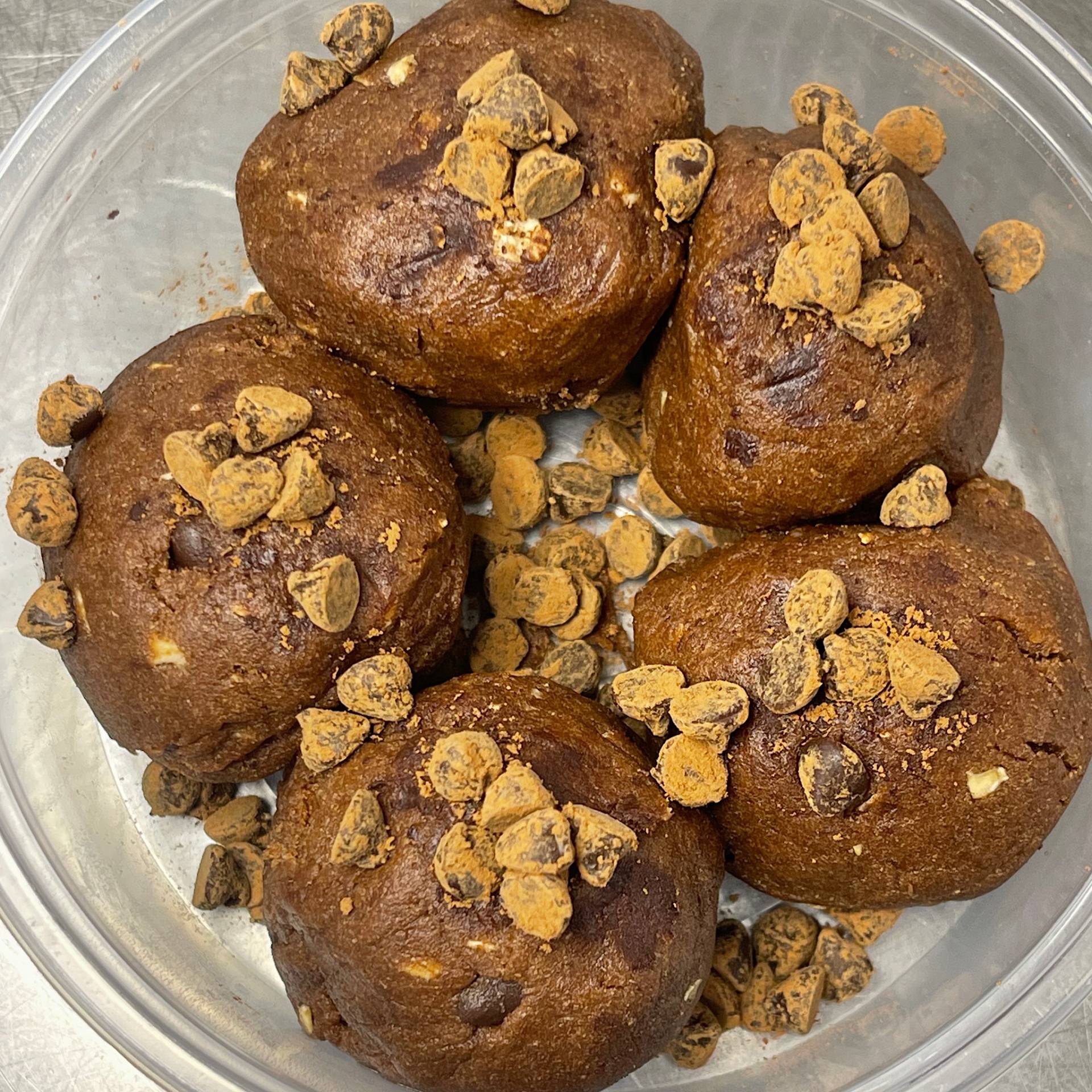 CHOCOLATE COOKIE DOUGH GF (CONTAINS PEANUTS) CHOCOLATE COOKIE DOUGH GF (CONTAINS PEANUTS)