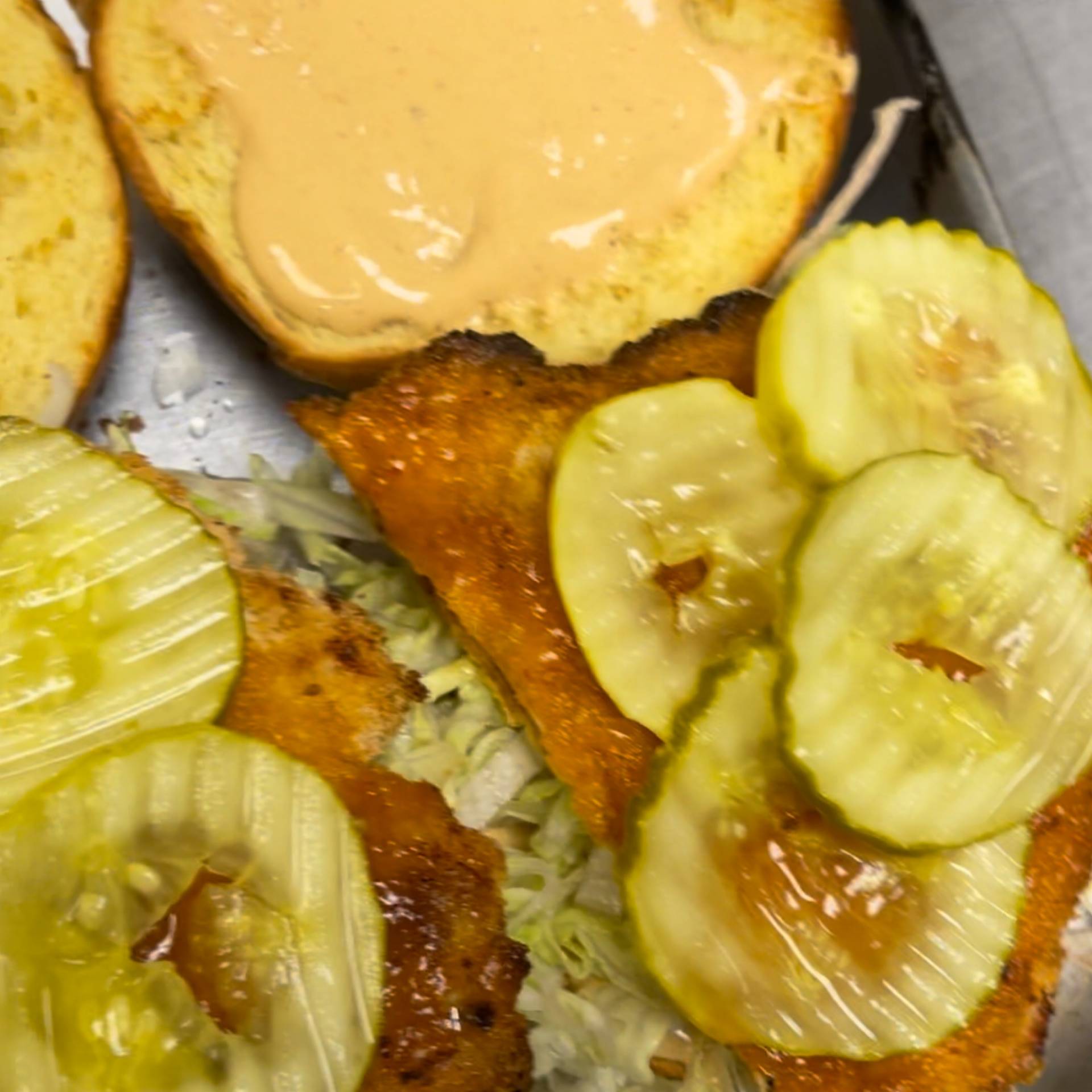 NASHVILLE HOT CHICKEN SANDWICH NASHVILLE HOT CHICKEN SANDWICH